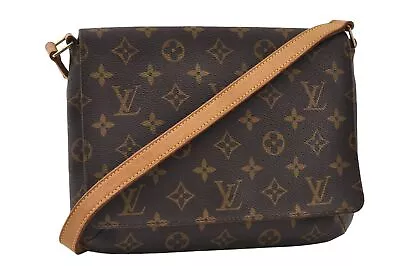 Authentic Louis Vuitton Monogram Musette Tango Shoulder Bag M51257 LV 5588I • £458.90