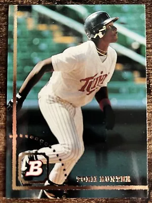 Torii Hunter 1994 Bowman #104 Minnesota Twins Rookie Card RC • $3.99