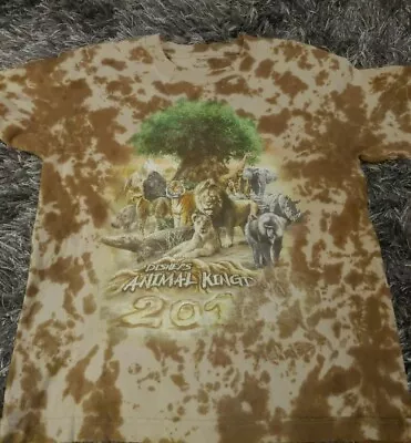 Walt Disney World Disney's Animal Kingdom 2010 T-Shirt Youth Medium Tie Dye • $7.69