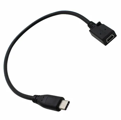 Type C USB 3.1 Male To Mini USB Female Charging Data Cable Cord Adapter • $4.88