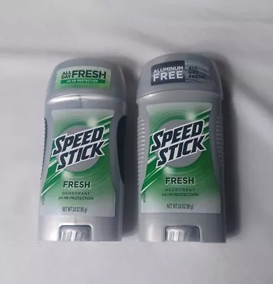 Speed Stick Deodorant For Men Fresh 3 Ounce (Pack Of 2) • $14