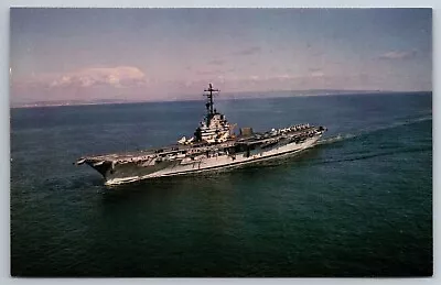 USS Oriskany CVA 34 Navy Hancock Class Aircraft Carrier Photo Postcard • $3.50