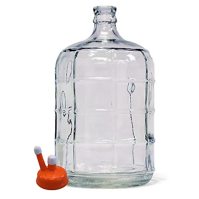 Home Brew Ohio 3 Gallon Glass Carboy With Carboy Cap • $54.99