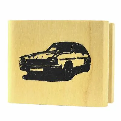 Ford Capri Car Stamp Wooden / Rubber ZL061 • £5