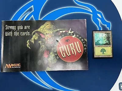 Guru Forest + Guru Sign Up Book Magic The Gathering - MP • $900