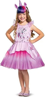 Twilight Sparkle Tutu Deluxe My Little Pony Fancy Dress Halloween Child Costume • $51.85