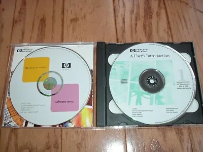 Original Disks For HP DesignJet 430 450c 455c 488cm Plotter. Drivers Manuals • $150