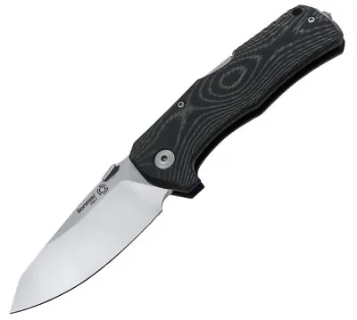 LionSteel TM1 Black Micarta Satin Sleipner By Molletta (TM1 MS) • $281.78