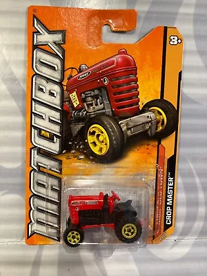 2011 Matchbox #62 = Crop Master Tractor = Red • $1.99