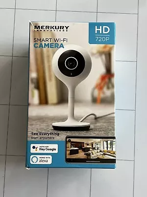 Merkury Innovations Smart Security Camera 720P Wi-Fi Camera • $13