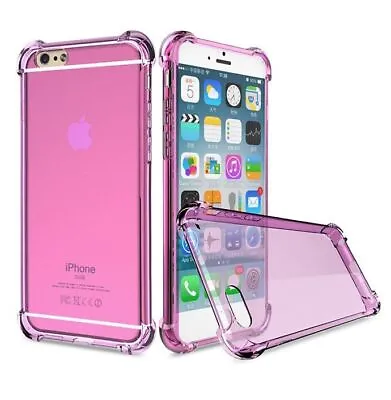 $1.39 • Buy Shockproof Tough Gel Clear Case Cover For Apple IPhone 12 11 Pro  5 6 7 8 Plus X