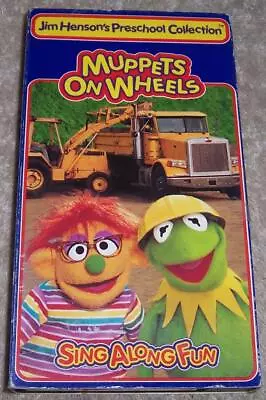 Muppets On Wheels: Muppets Sing Along Fun VHS Video Jim Henson • $22