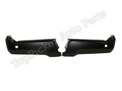 Rear Bumper Face Bar Ends Black With Sensor Hole For F250 F350 F450 2017-2022 • $274.89