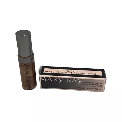 NIB Mary Kay Nourishine Lip Gloss In Beach Bronze - New Old Stock - 0.27 Oz • $13