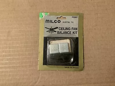 Vintage Milco Ceiling Fan Balance Kit • $9.80
