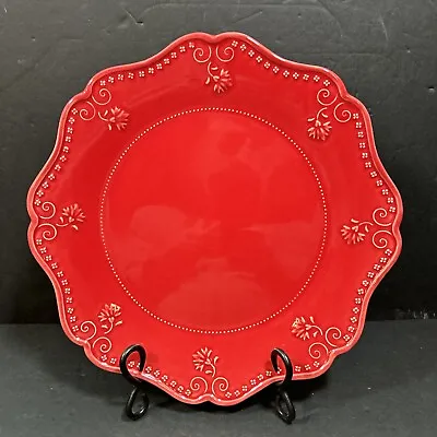 VERA BRADLEY MY HOME Red 13  Charger Plate J Willfred Portugal • $26.97