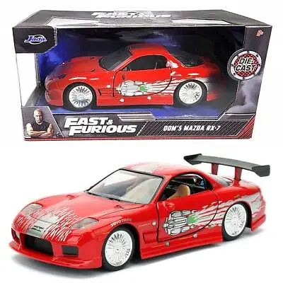 Jada Toys Fast & Furious: Dom's Mazda RX-7 1/32 Scale • $14.95