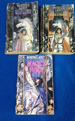 Lot Of 3 Mercedes Lackey PB Novels - Complete Last Herald Mage Series 1st Print • $12