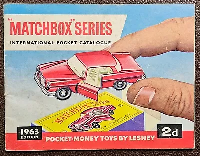 1963 Matchbox Toys Pocket Catalogue. • £19.99