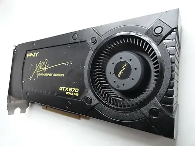 PNY XLR8 GTX 670 2 GB Enthusiast Edition GAMING Video Graphics Card HDMI DVI DP • $95