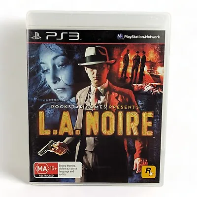 L.A. NOIRE PS3 PlayStation 3 Game Complete • $9.99