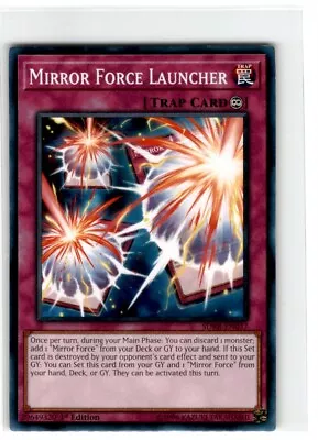 Yu-Gi-Oh! Mirror Force Launcher Common SDRR-EN037 Moderately Played 1st Edition • $2.14