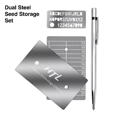 Crypto Steel Seed Storage Cold Storage Backup 24 Words Key Phrase Storage • $29.90