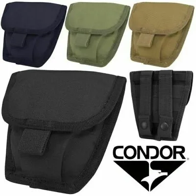 Condor MA47 Tactical MOLLE PALS LEO Double Two Handcuff Hook Loop Pouch Holster • $12.95
