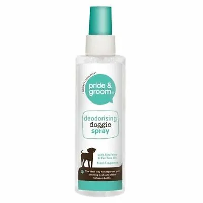 £4.99 • Buy Dog Puppy Fur Hair Deodorising Spray Cleaner Freshener Removes Smell - 200ml