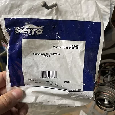 Sierra Water Tube Pick Up 18–3221. Replaces Mc 32–860220 Gen II. ￼ • $20