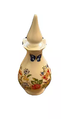£13.95 • Buy Vintage Aynsley Cottage Garden Bone China Perfume Bottle / Lidded Vase- FREE P&P