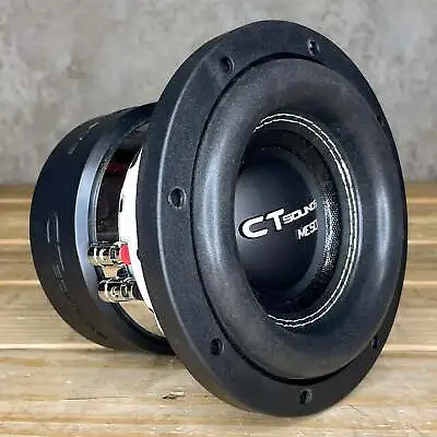 Used CT Sounds MESO-6-5-D2 400 Watts RMS 6.5 Inch Car Subwoofer - Dual 2 Ohm • $82.49