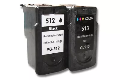 Set Of Ink Cartridges (2x) For Canon Pixma: Ip1800 / Ip2500 / Ip2600 • £36