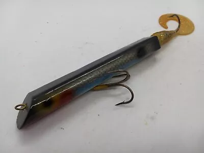 9  Weighted Squirrelly Wades Wobbler Blue Shad Jerkbait Crankbait Musky Lure • $19.99