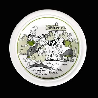 Rare Vintage 1990s Suske En Wiske Ceramic Plate  Fresh Milk   Willy Vandersteen • $32.62