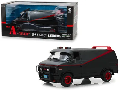 1983 GMC Vandura Black  The A-Team  (1983-1987) TV Series 1/18 Diecast Model Car • $104.87