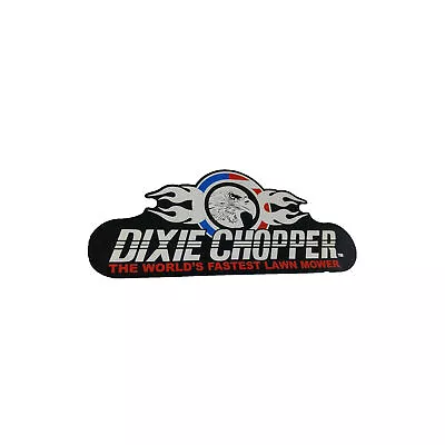 800210 Dixie Chopper Guard Rear Decal For XC3366 & More Lawn Mowers • $28.52