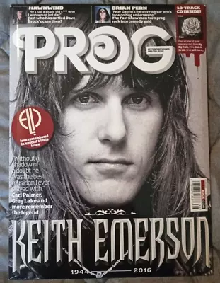 Prog Magazine 2016 Keith Emerson Tribute #66 Elp Brand New/sealed W/10 Track Cd! • £59.38