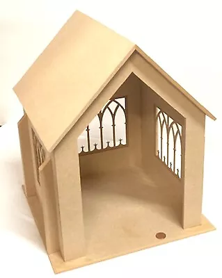 Dolls House Church Wooden Flatpack Altar Kit Tumdee 1:12 Scale Miniature Display • $63.13