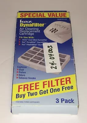 Kaz Dyna Filter For Vicks Cool Mist Humidifier New In Box Made In USA • $12.88
