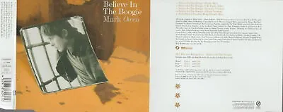 Mark Owen Believe In The Boogie 2005 EDEL CD Single 5 Tracks • £1.98