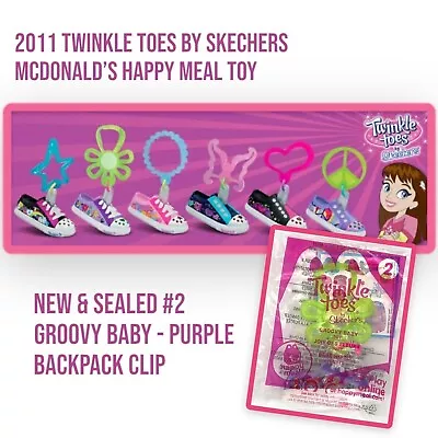 2011 McDonalds Skechers Shoes Twinkle Toes #2 Groovy Baby Happy Meal Toy VTG • $5.99