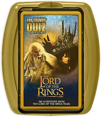 Top Trumps Quiz  Lord Of The Rings Card Game **BRAND NEW & FREE UK SHIPPING** • £14.99