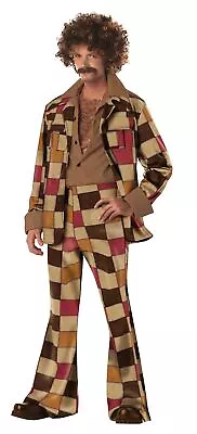 Mens Disco Boogie Fancy Dress Costume - XL • £28.59