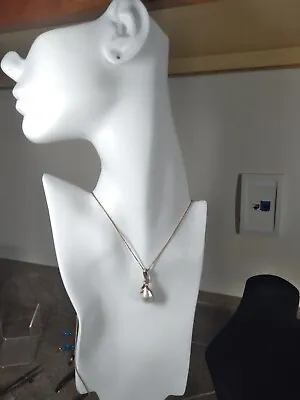 14k Gold Mabe Pearl And Diamond Enhancer Pendant • $225
