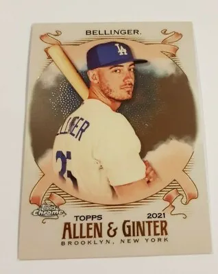 2021 Allen & Ginter Chrome - Cody Bellinger - Los Angeles Dodgers - Base • £1.99