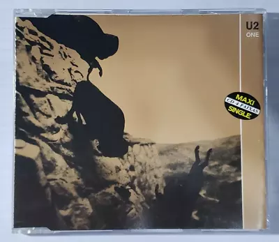 U2 One BRAZIL CD SINGLE Silver Disc RARE Pop The Fly Zooropa Mysterious Ways  • $49.99