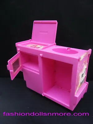 Barbie Furniture KITCHEN From #2938 MAGIC VAN / MOTORHOME - Mattel (1980 / 1990) • $9.50