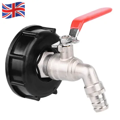 IBC Tank Adapter Connector To Garden Tap With 3/4  Hose Fitting Fuel Water UK • £6.99