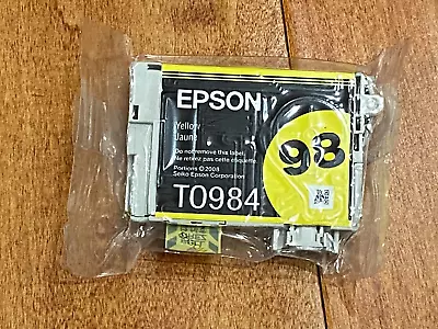 Genuine New Epson 98 T0984 Yellow Ink Cartridge • $7